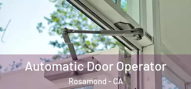  Automatic Door Operator Rosamond - CA