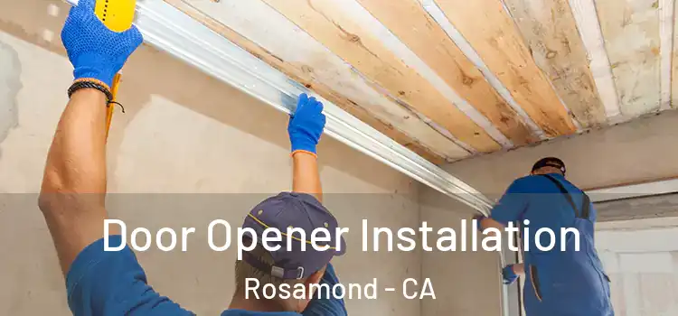  Door Opener Installation Rosamond - CA