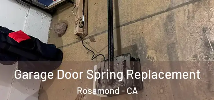  Garage Door Spring Replacement Rosamond - CA