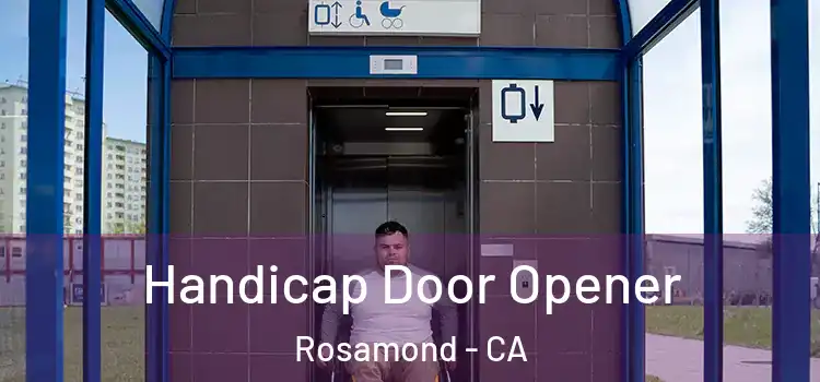 Handicap Door Opener Rosamond - CA