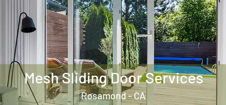 Mesh Sliding Door Services Rosamond - CA